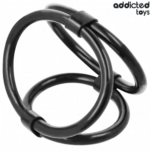 ADDICTED TOYS - ANNEAU PÃNIS TRIPLE